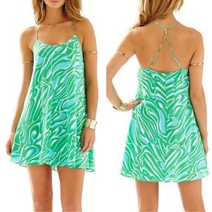 Lilly Pulitzer Maisy silk slip dress